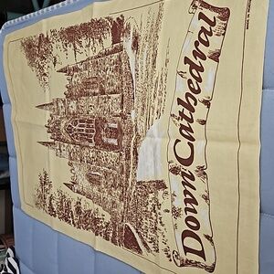 Down Cathedral Northern Ireland Linen Tea Towel By Cause…